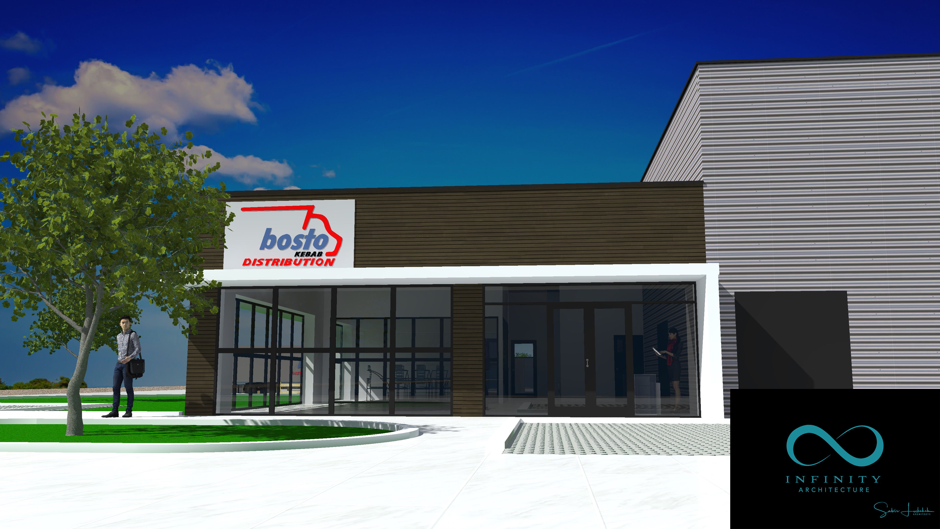 Locaux d'entreprise, cabinet architecte Mulhouse Infinity Architecture